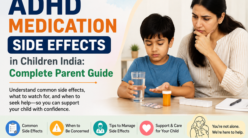 ADHD Medication Side Effects in Children India: Full Parent Guide 2026 ADHD Medication Side Effects in Children India: Full Parent Guide 2026