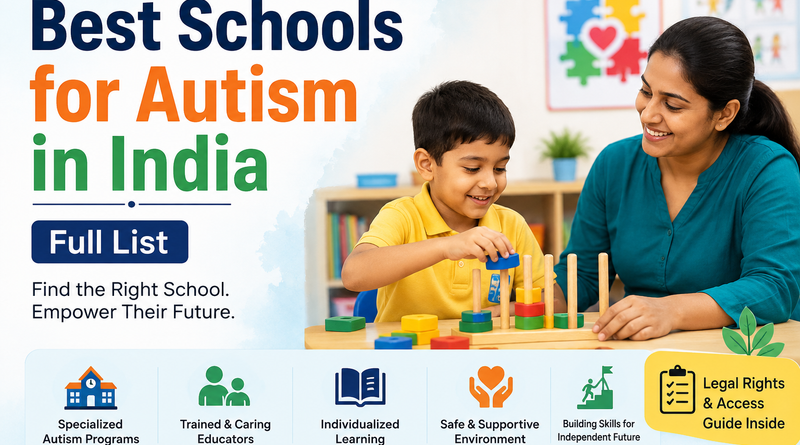 Best Schools for Autism in India: Full List 2026